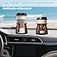 Getränkehalter Auto,2 Stück Universal Becherhalter Auto Selbstklebender,Für Flaschen & Becher,Kaffeebecher & Getränkedose,Schwarz Cup Holder Car