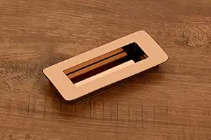 HARMONUS PVD Rose Gold Wardrobe Drawer Conceal Handle and Concealed Sliding Handle and oncealed Door Pull Handle 224 MM - 6 PC