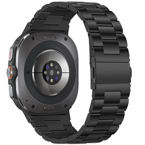 Anlinser-No-Gap-Bands-Compatible-with-Samsung-Galaxy-Watch-Ultra-Band-47mm-22mm-Metal-Strap-Galaxy-Watch-Ultra-Band-for-Women-Men-Black 41R3yBhgXgL