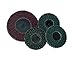 Shark 73752 2-Inch Aluminum Rolock Mini Flap Disc, Grit-40, 5-Pack