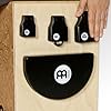 Meinl Percussion Cajon Jingle Castanet - Castanet with Steel Jingles and Velcro Fastener - Accessory for Instruments - Siam Oak, Black (WJC1-M) #1