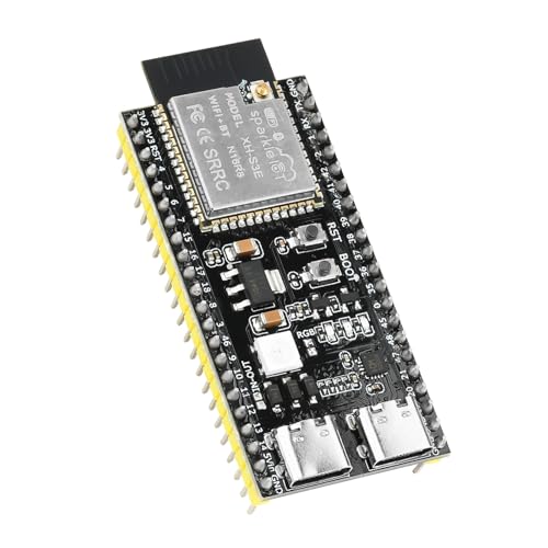 Heemol ESP32 S3 N16R8 DevKitC-1 Module für ESP32 S3 Entwicklung Boards mit WiFi Bluetooth 5.0 für Arduino USB C Anschließbare - 1 Stück