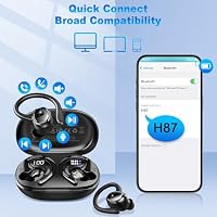 Bluetooth 5.4 Kopfhörer Sport, 2026 Kopfhörer Kabellos Bluetooth 6D Bass – Ansicht 8
