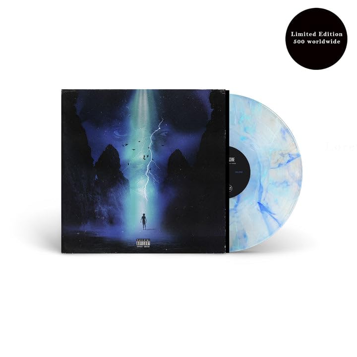 Conway The Machine - Greetings Earthling Exclusive Clear w/ Teal Blue Black Swirl