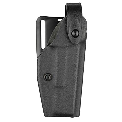 Safariland, 6280, SLS, Level 2 Retention Duty Holster, Fits: S&W K-Frame (4.0"), Mid-Ride, STX Tactical Black, Right Hand