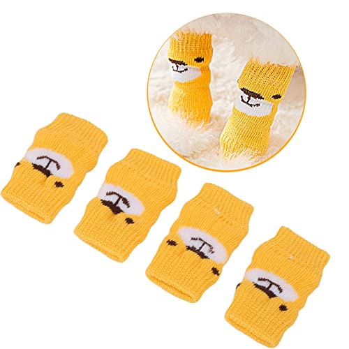 Image of Generic Dog Elbow Protector - 4PCS Highly Elastic PET Leg Warmers for Dogs Cats | Joints WRAP (M), Medium