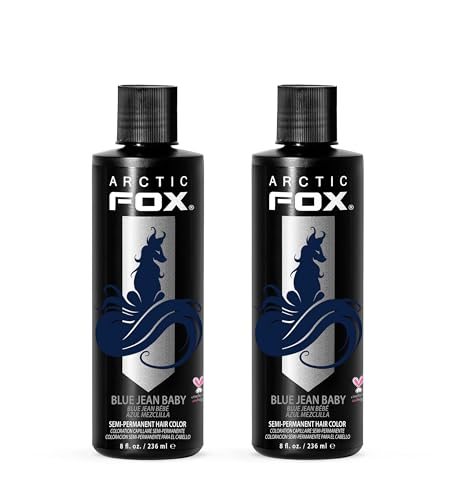 Image of ARCTIC FOX Blue Jean Baby Hair Dye - Vegan - 8 Fl Oz (2 Pack)