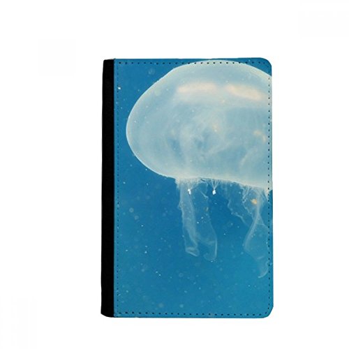 Ocean Jellyfish Science Nature Picture Passport Holder Notecase Burse Wallet Cover Card Purse