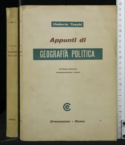 9788870832778 Appunti di geografia politica
