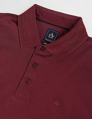 Image of Arrow Men's Cotton Solid Regular Fit Polo Shirts