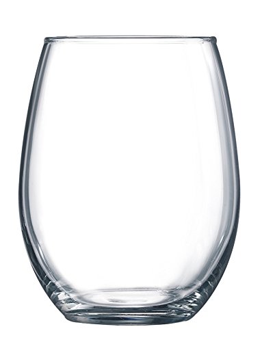 Cachet 16 Ounce Stemless Wine Glass, Set of 4, Clear