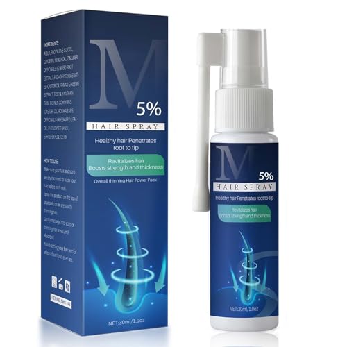 Hair Growth Spray with Natural Oils and Biotin - Nurturing Scalp, Effective Hair Thickening for Women & Men - Castor Oil, Rosemary Leaf Oil Hair Growth Spray with Natural Oils and Biotin - Nurturing Scalp, Effective Hair Thickening for Women & Men - Castor Oil, Rosemary Leaf Oil