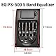 EQ Gitarren-Equalizer PS-500 5-Band-Equalizer Akustikgitarren-Equalizer-Tuner Digitaler Tonabnehmer für Akustikgitarre Zubehör für Musikinstrumente
