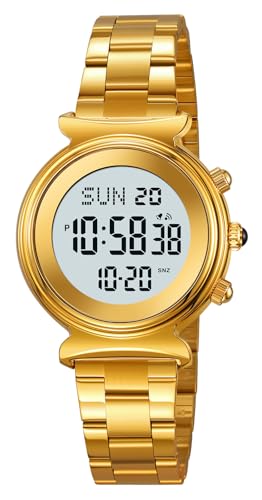 Montre numérique femme élégante Gosasa cadeau idéal avec LED