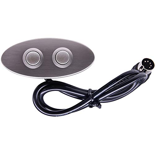Oval 2 Button 5 Pin Lift Chair Power Recliner Switch Hand Control Replacement