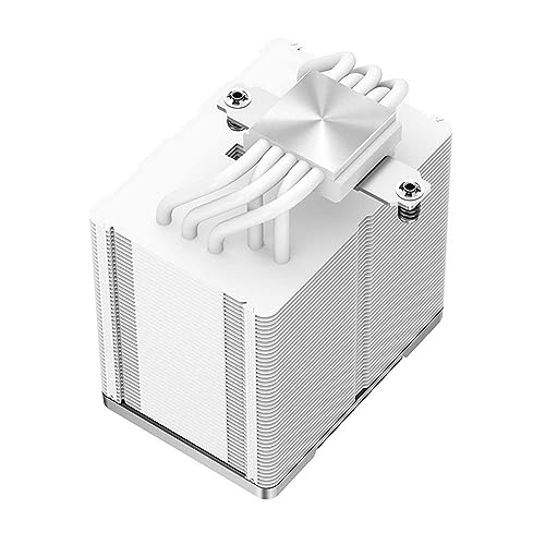 Image of Deepcool AK500 WH High-Performance Single Tower CPU Cooler - White | Support Intel - LGA2066 /2011-v3 /2011 /1700 /1200 /1151 /1150 /1155 & AMD - AM5 /AM4 - R-AK500-WHNNMT-G