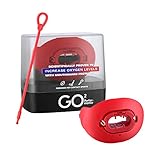 GO2 Sports Football Mouth and Lip Guard with Maximum Air Flow for Increased Oxygen and Endurance Includes Dental Warranty Made in The USA, Red