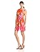 Sandra Darren Women's Floral-Printed High-Neck Dress
