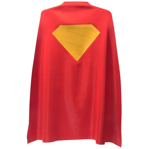 Image of DC Comics, SUPERMAN Power Cape Set, Super Heroes Halloween Costume for Kids with Iconic Chest Plate for Ages 4 and Up