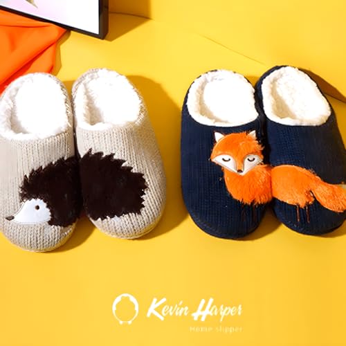 Fuzzy Warm Fluffy Plush Animal Cute Slippers For Women Houseshoes For Women3