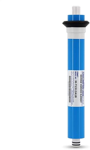 Miniatura 7 de APPLIED MEMBRANES INC. Membrana de ósmosis inversa 18 GPD  Reemplazo del filtro de agua de membrana RO para sistema de filtración de agua de ósmosis