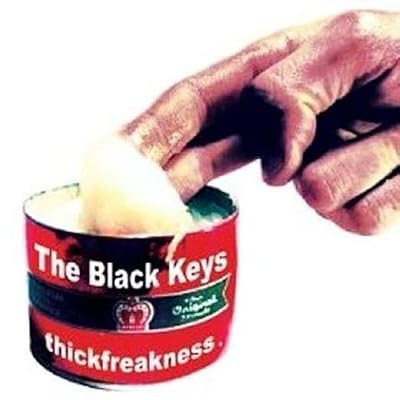 Portada del vinilo Thickfreakness de The Black Keys