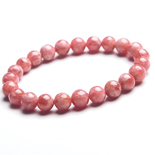 Rhodochrosite rouge naturel accessoire en perle ronde cristal 7 mm