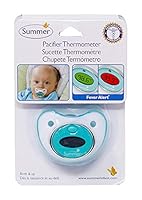 Algopix Similar Product 19 - Summer Pacifier Thermometer, Teal/White