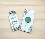 Wedding Bottle Opener Favors for Guests in Bulk, Hearts Shape Bottle Opener, Personalized Party Favors in Bulk, Wedding Favor Guests. 20 to 300 pcs. Custom Fridge Bottle Opener (Rectangular)