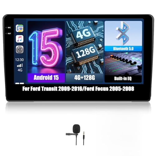 Plus de panne de navigation avec cet autoradio GPS Android 15 pour Ford Transit
