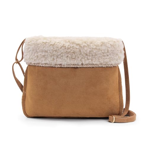 Petit sac à bandoulière en laine femme mini sac sangle réglable pour fête
