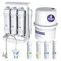 Midea Reverse Osmosis System, 4-Stage RO Under Sink Water Filtration System, NSF/ANSI Certified Ultra Safe Lead-Free Materials, Superb Taste Drinking Water Filter for Home, 75 GPD, Easy DIY Install
