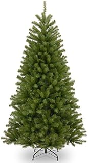 National Tree Company Artificial Full Christmas Tree, Green, North Valley Spruce, Includes Stand, 7.5 Feet