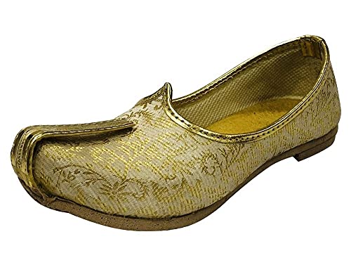 Designer Ethnic Punjabi Mojari Juttis for Boys, Little, Big Kid, Shoes for Boys (Toddler) Sherwani Shoes Designer Kurta Shoes