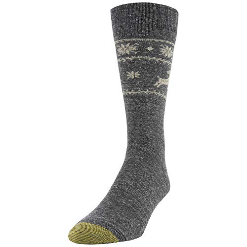 GOLDTOE Men's Holiday Novelty Dress Crew Socks 2 Pack2