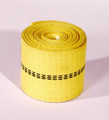 Diabolo Freizeitsport Fackel Docht Band 100mm 1m - feuerfestes Kevlarband für Feuerjonglage - Jonglierfackel Ersatzband für Feuerspuckerfackel