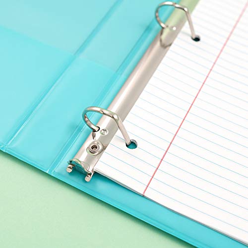 Yoobi | 3-Ring Binder | 1 Inch | Multicolor Variety Pack of 4 - Thumbnail 6
