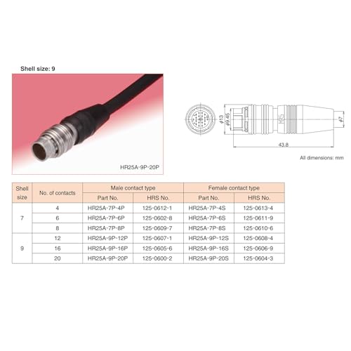 Cable HangTon Hirose 20 pines a cable volador de 1 metro 3