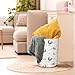 UIUPRO Teddy Bear on the Moon Laundry Basket,Cute Laundry Hamper,Collapsible Organizer Basket for Storage Bin Toy Bins, Dirty Clothes Laundry Basket for Living Room/Bathroom/Bedroom