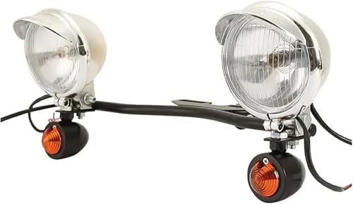 Luz trasera para motocicleta honda yamaha suzuki faro antiniebla de paso 12v universal