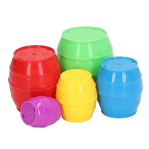 Hamwesh Stacking Cups, Interactive Colorful Early Educational Brain Training Safe Nesting Cups, Kids Nesting Stacking Toys with 10pcs for Toddlers 1-3 Indoor Outdoor Bathtub Beach - Image 3