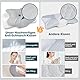 Fwiull Nackenkissen Kopfkissen, Anti Schnarch Kissen, Memory Foam Kissen Ergonomisches, Nackenstützkissen Orthopädisches, Nackenkissen Seitenschläfer für Seiten, Rücken & Bauchschläfer