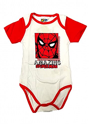 Body Blanco Spiderman Marvel 3 Meses Cover