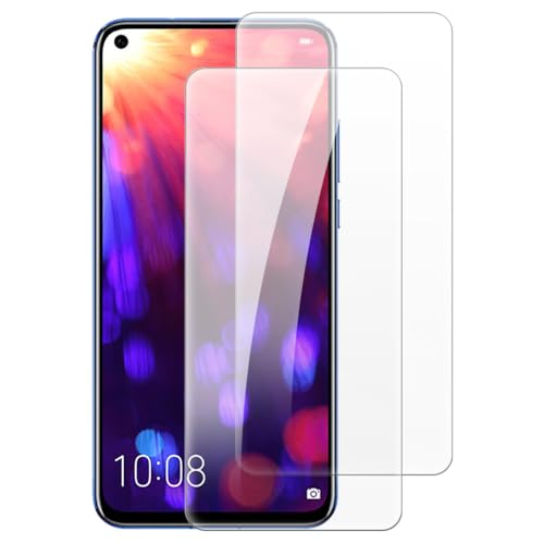 Shantime [2 piezas Protector Pantalla Cristal Templado Compatible con Huawei Honor View 20 (6.4 pulgadas), HD Claro Antirrayas Sin Burbujas