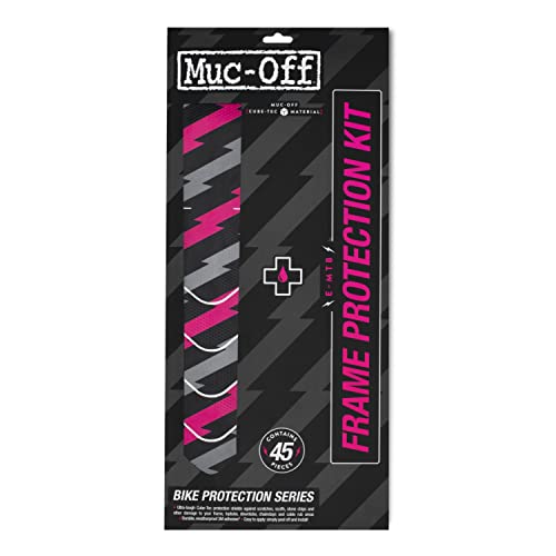 Muc-Off Unisex – Erwachsene Frame Protection Kit-E-MTB-Bolt, Natur, Einheitsgröße