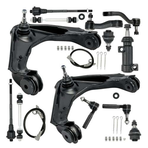 KAC Front Upper Control Arm Front Suspension Kit Fit for Chevy Silverado GMC Sierra 1500 2500 3500 HD Automotive Replacement Control Arm CK620054 K6693 13pcs