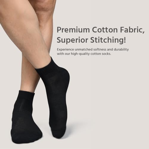 Ankle Socks Men |8 Pack| Sneaker Non Slip Breathable Comfortable Snug Low Cut | Athletic Running Activewear Sock2