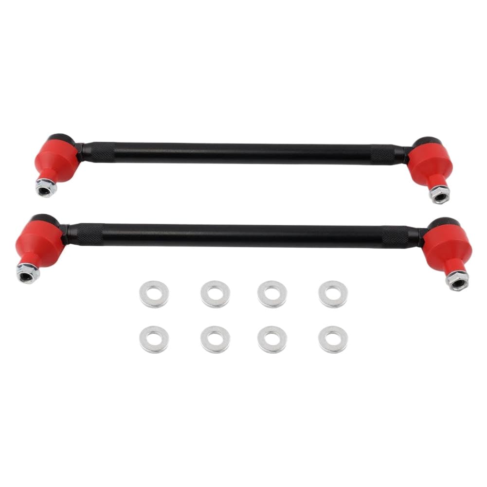 Coppia di collegamenti terminali per barra antirollio anteriore regolabile 280-330mm compatibile con Civic FC FK8 Type R 2016 2017-2021