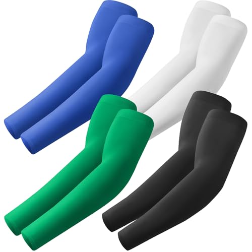 Image of ROXUN Arm Sleeves Cooling UV Sun Protection Sport Compression for Men Women | UPF50,Seamless cover arms,Tattoo-covering,Lightweight & breathable,daily wear,Outdoor work,Basketball Baseball,Mangas