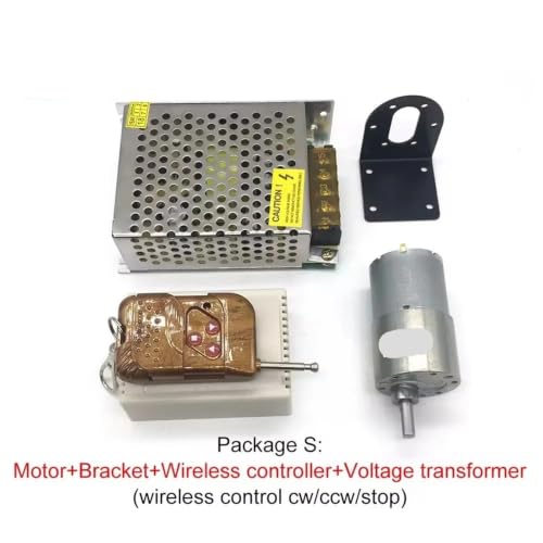 Moteur JGB37-3530 12V réversible pour éviter les blocages de couple - 6
